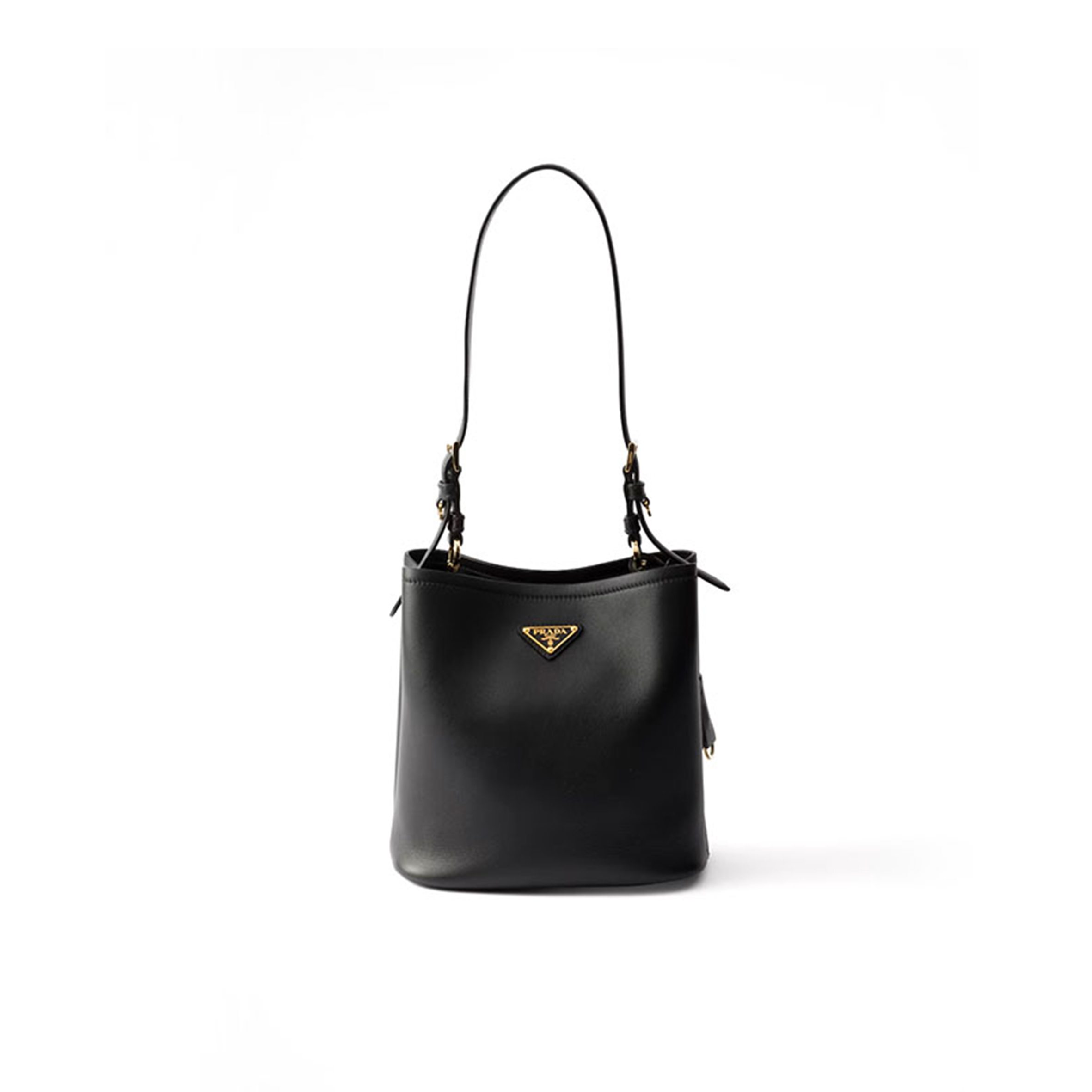 PRADA MEDIUM LEATHER BAG 1BE080 (22.5*21.5*13cm)